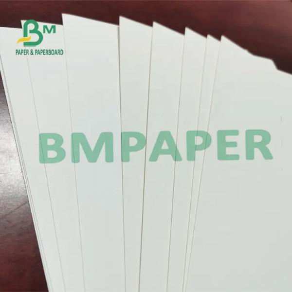 255g High - Bulky Low Gram White Cardboard Single Coated Ivory Paper For Writing