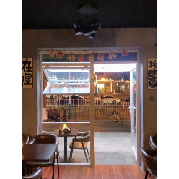 High-efficiency casement windows with 6063-T5 aluminum profile and powder coated surface treatment for residential houses