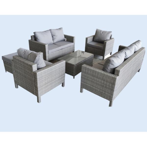 Rattan Wicker Outdoor Sofa Conversation Patio Wichker Furniture Garden Furniture Sofa Set