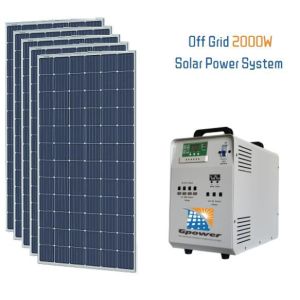 China Sinewave Inverter 2000 Watt Solar Power Home Kits Off Grid on sale