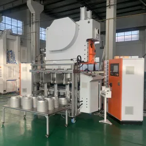 Fully Automatic 19.8KW 12000Pcs/Hour Aluminum Foil Container Production Line for