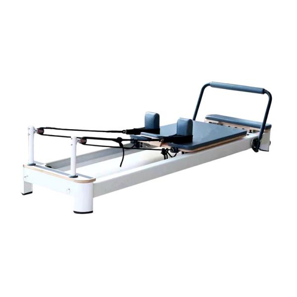 Buy Gericon commerical use white aluminium pilates reformer pilates at wholesale prices