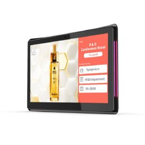 10.1-Inch NFC POE Wall Mounted Meeting Room Android Tablet with LED Light Bar