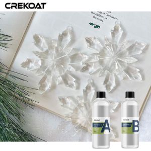 High Viscosity Ultra Clear Epoxy Resin Glass Like Surface Truly Safe