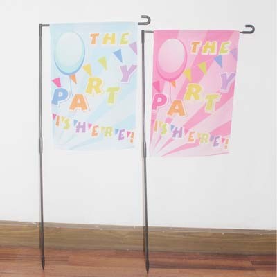 Buy Party Garden Flag "The party is here" at wholesale prices