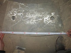 Quality Energy Saving Ball Mill Liners / End Liner SiO2 Mill High Cr White Iron for sale