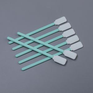 Polyester Lint Free Industrial Rectangle Tip Swabs 5-Inch (TX714) for Electronics & Cleaning
