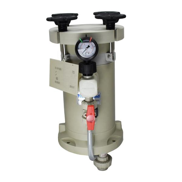 20 Inch Stainless Steel Bag Filter Housing Polypropylene Water Treatment