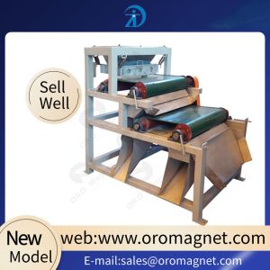 Quality Dry Type Intensity Conveyor Belt Magnetic Separator For Building Materials for sale