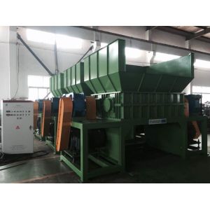 15ton/h Garbage Films Double Shaft Shredder Machine