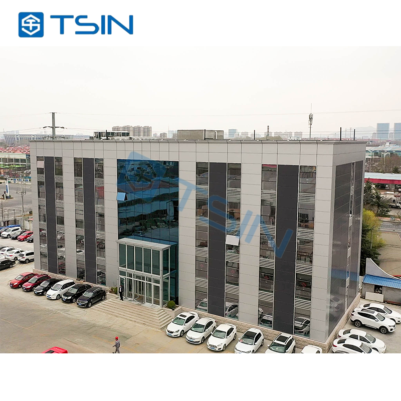 Multi Story Prefabricated Steel Structure Building For Offices And Apartments