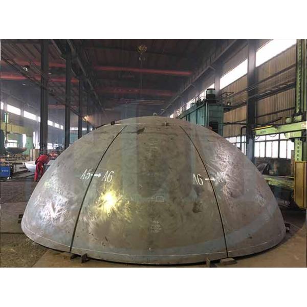 7000mm Diameter ASME Stamping Segmented Tank Heads For Vessels Or Tanks