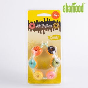 China Necklace Donut Shaped ODM Hanging Air Freshener on sale