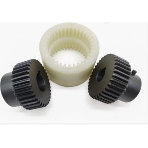 Nylon Jacketed Inner Gear Tooth Coupling Industrial Stainless Steel Flex
