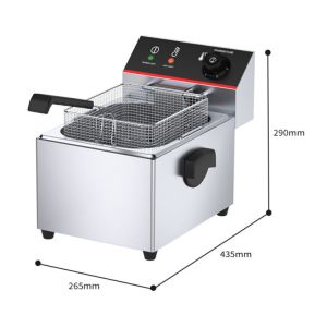 Commercial Kitchen Equipment Electric Fryer Machine with Performance in