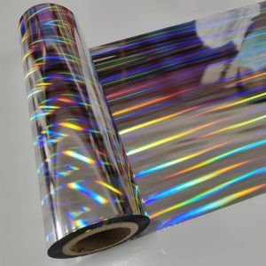Holographic Metallized PET Thermal Lamination Film for Packaging Printing