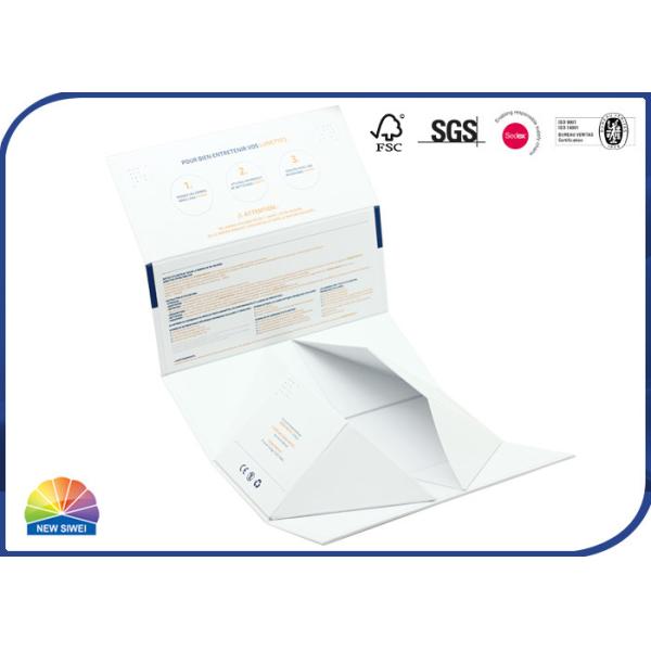 Buy Collapsible Rigid Glasses Cardboard Foldable Gift Box at wholesale prices