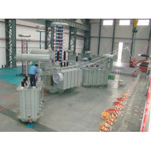 China 10.5 MVA Three Phase Oil Immersed Power Transformer with No Load Loss of 53 KW/82 KW/ 90KW on sale