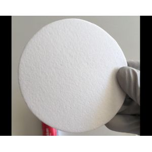 Liquid Filtration Filter Paper Sheets 5 Micron Glass Fiber Paper 100mm Diameter