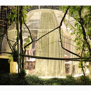 Fire Proof Garden Igloo Bubble Tent UV Resistance Heavy Duty