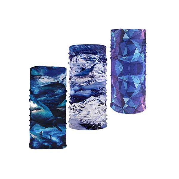 Buy 25*50cm 100% Polyester Cycling Seamless Bandana Scarf at wholesale prices