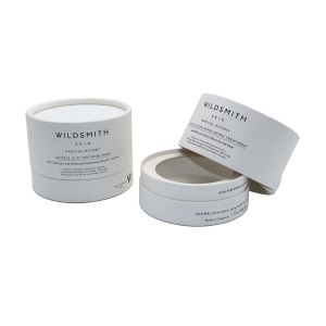 Embossing Stamping Paper Tube Packaging Box Round Greyboard Wrap Special