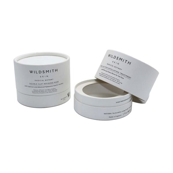 Embossing Stamping Paper Tube Packaging Box Round Greyboard Wrap Special