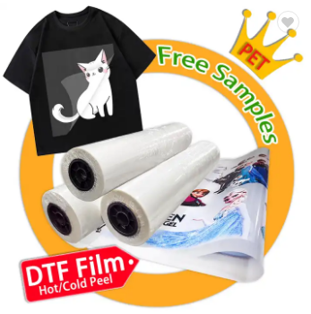 Multiple Size Hot Cold Peel Pet Film Transfer Paper For Dtf Printing