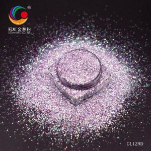 Bulk Polyester Iridescent Rainbow Confetti Glitter Hexagonal Sequins