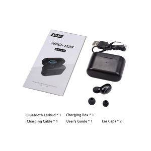 Mono Bluetooth Headphone,Smartphone Bluetooth Headset , T5 Version ,While Black