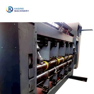Multi Color Flexo Printing Machine For Corrugated Carton With PLC Touch Screen