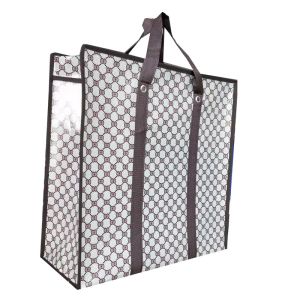 Reusable Eco Friendly Blank Canvas Cotton Tote Grocery Shopping Bags with Custom