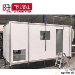 Rectangle FRP Sandwich Box Expedition Truck Camper