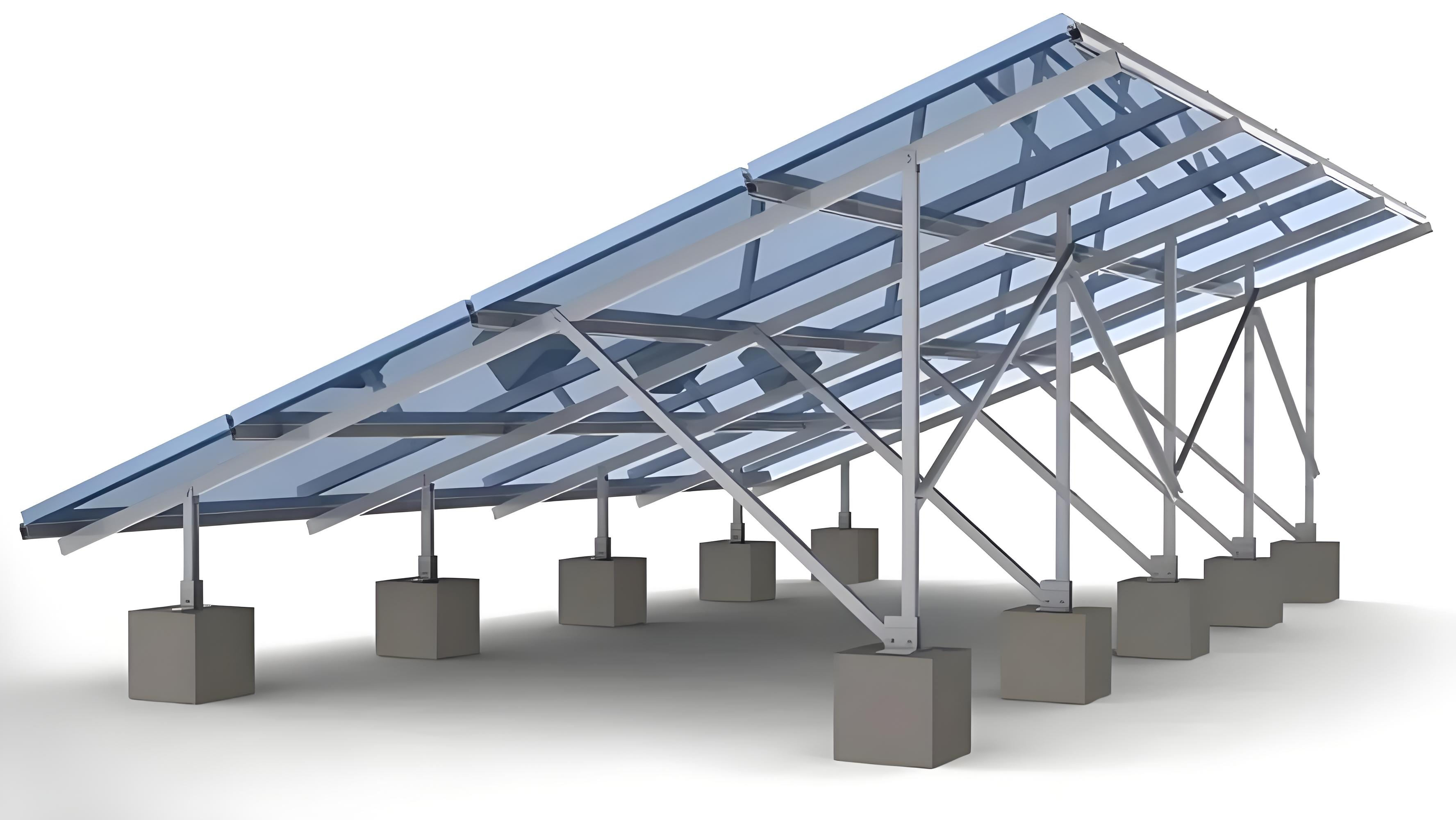 Customizable Aluminum Solar Mounting Brackets - Heavy-Duty Ground & Roof