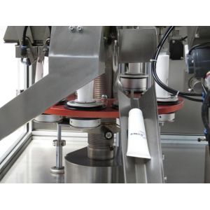 Automatic Soft Plastic Tube Filling Sealing Machine Cosmetic Lotion Cream