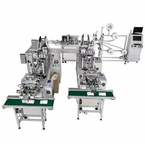 Buy Intelligent Nonwoven Fabric Surgical Face Mask Making Machine at wholesale prices