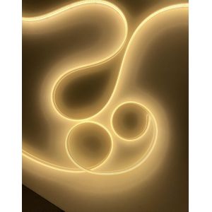 Flexible Waterproof COB LED Strip Light IP65 Silicon Extrusion 3000K