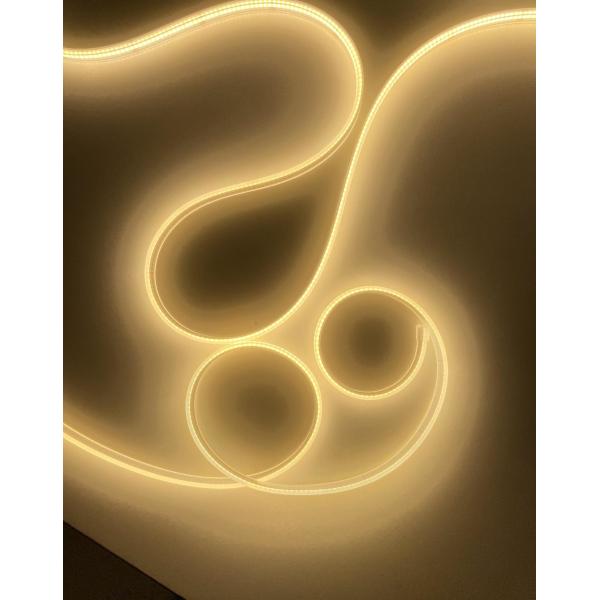 Buy Dotless IP65 Flexible COB LED Strip Light Silicon Extrusion at wholesale prices