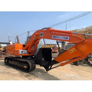 Mini Hydraulic Used Hitachi EX120 Excavator With 0.45cbm Bucket