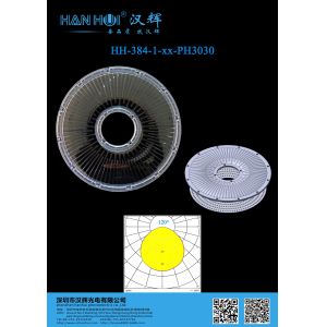 China PC Material High Bay Lens 120 Degree Available 263×10.59mm 3030LEDs Anti-Glare Design Lightweight Structure on sale