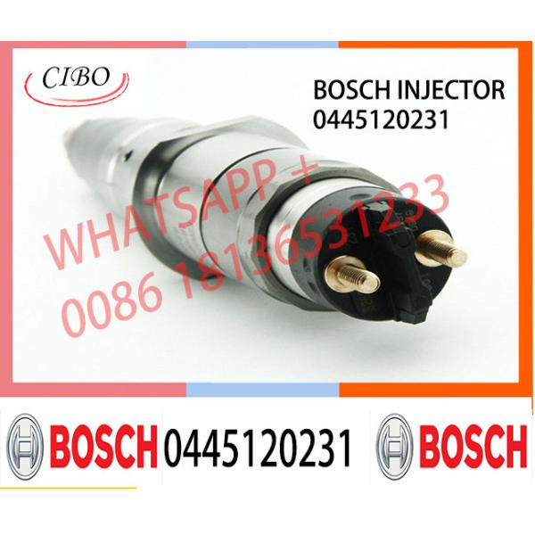 Genuine Neutral New Common Rail Injector 0445120059 0445120231 0986435597 3976372 397637D 4945969 5263262 For Cummins/K