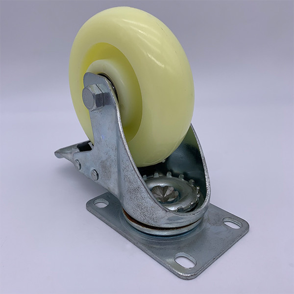 Buy PA Nylon Lockable Brake Caster Wheels for Trolley 5 Inch at wholesale prices