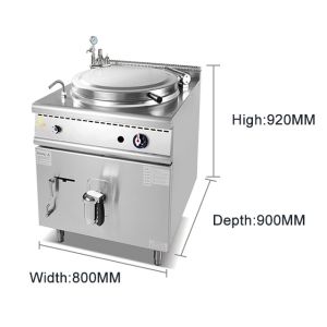 800×900×850 70 Gas Restaurant Cooking Equipment For Quick Service Restaurants
