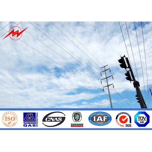 Buy Galvanized Transmission Line Poles Electrical Power Pole 800 Dan at wholesale prices
