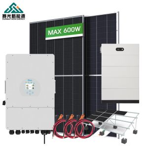 MPPT 8kw Hybrid Solar Energy System CE/RoHS/UN38.3/MSDS Certified