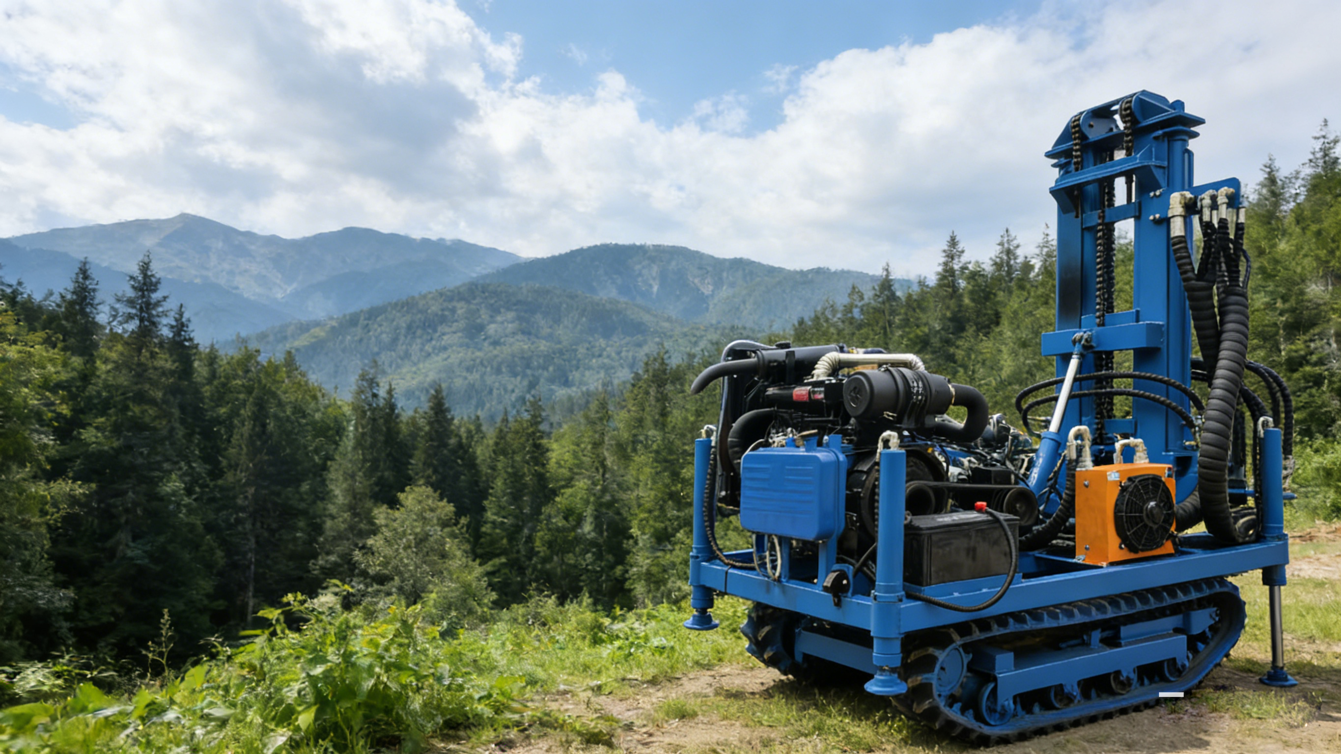 Energy-saving Small-sized Water Well Drilling Rig Detachable