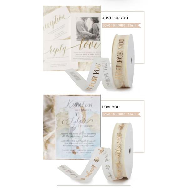 Hot Wholesale Custom Logo Satin Ribbon For Gift