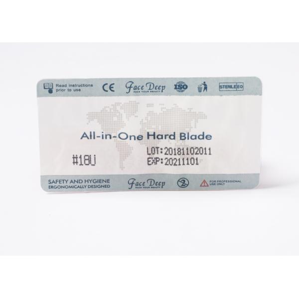 Professional Permanent Make - Up Tattoo Microblading Blades / Eyebrow Tattoo Needle