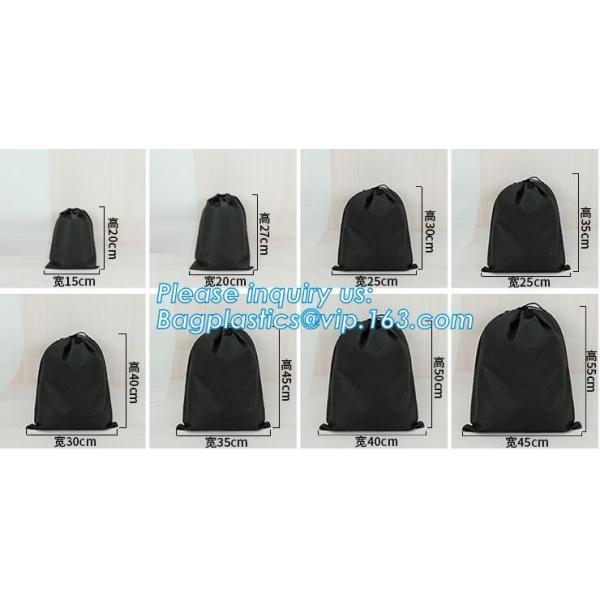 non woven drawstring bags, Glossy Lamination / Matt Lamination / Laser Film