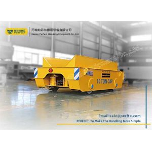 Wireless Control Battery Transfer Cart Wagon Electrical Coil Transport Bogie